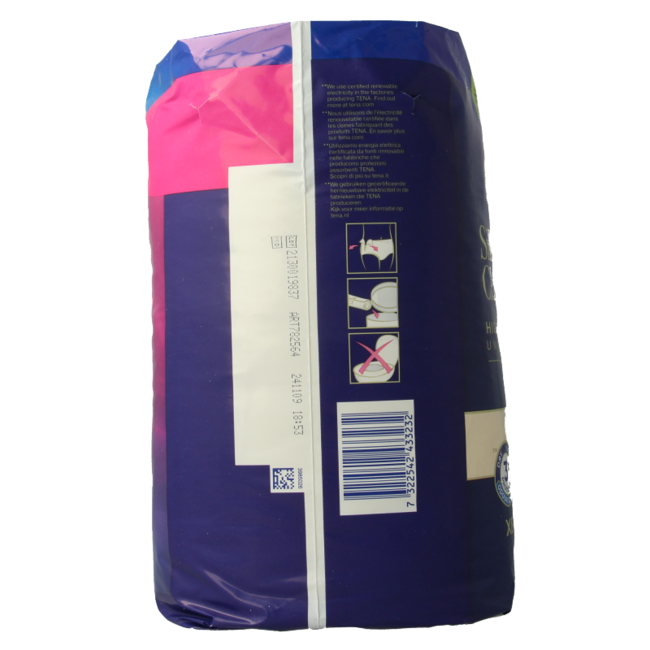 Tena Silhouette Plus High Waist Crème L 8 pièces