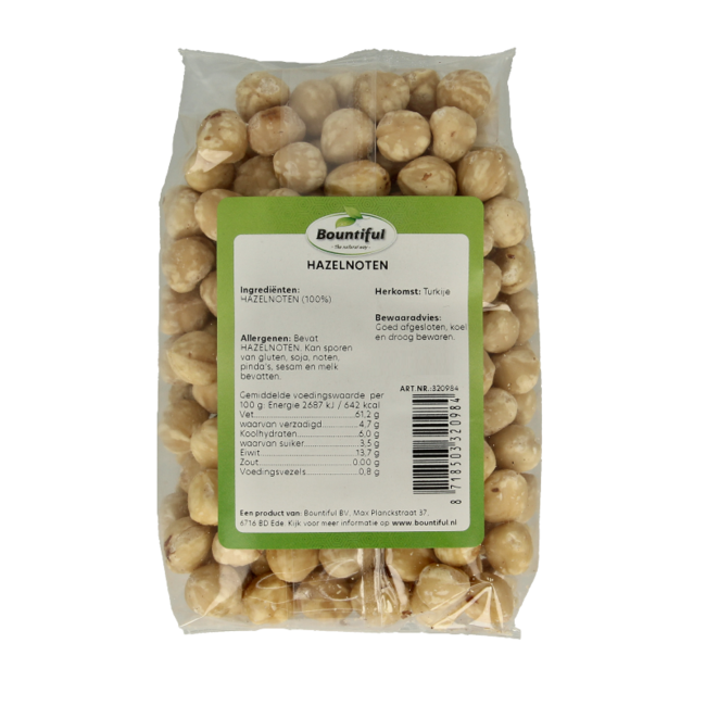 Haselnüsse blanchiert 250 Gramm