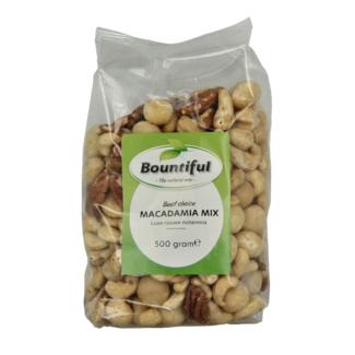 Bountiful Mezcla de macadamia Bountiful 500 gramos