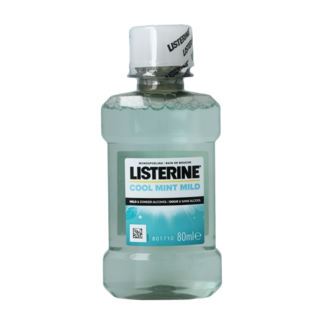 Listerine Mouthwash coolmint mild 80 Millilitres