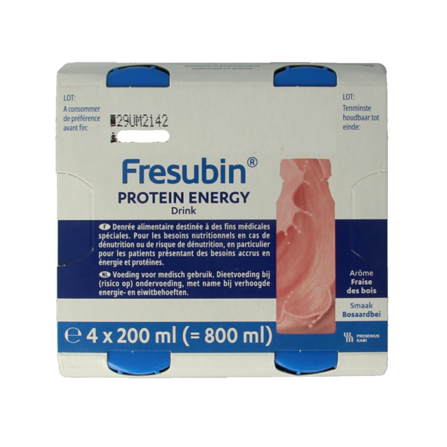 Fresubin Protein Fresa del Bosque 200ml 4 Unidades