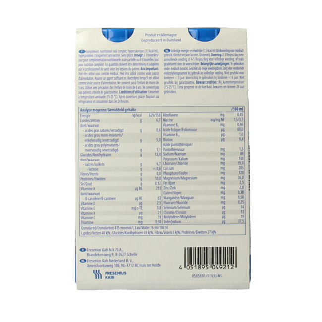 Fresubin Protein fraise des bois 200ml, lot de 4