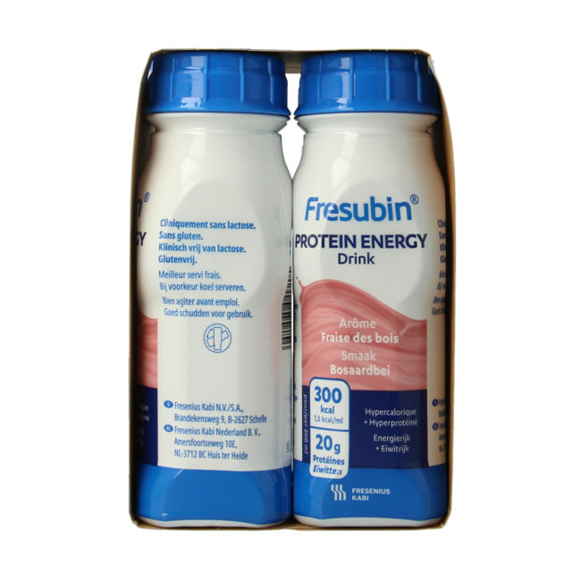 Fresubin Protein fraise des bois 200ml, lot de 4