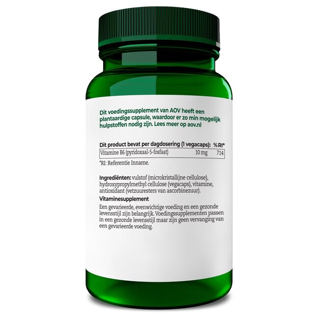 AOV 220 Piridoxal-5-fosfato 120 cápsulas vegetarianas