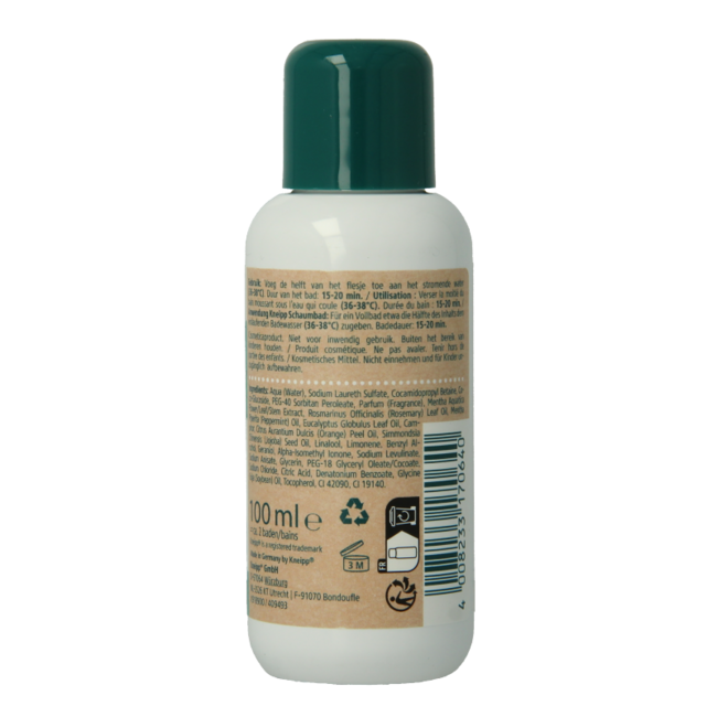 Kneipp Schiuma da Bagno Goodbye Stress 100 Millilitri