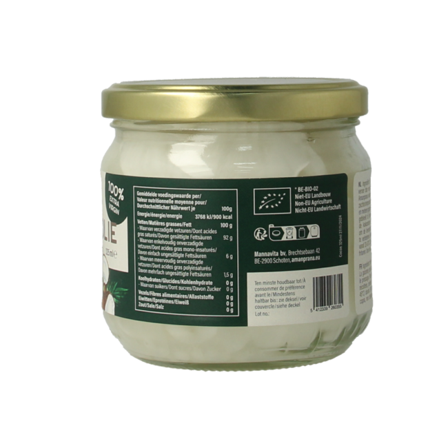 Huile de coco bio 325 ml