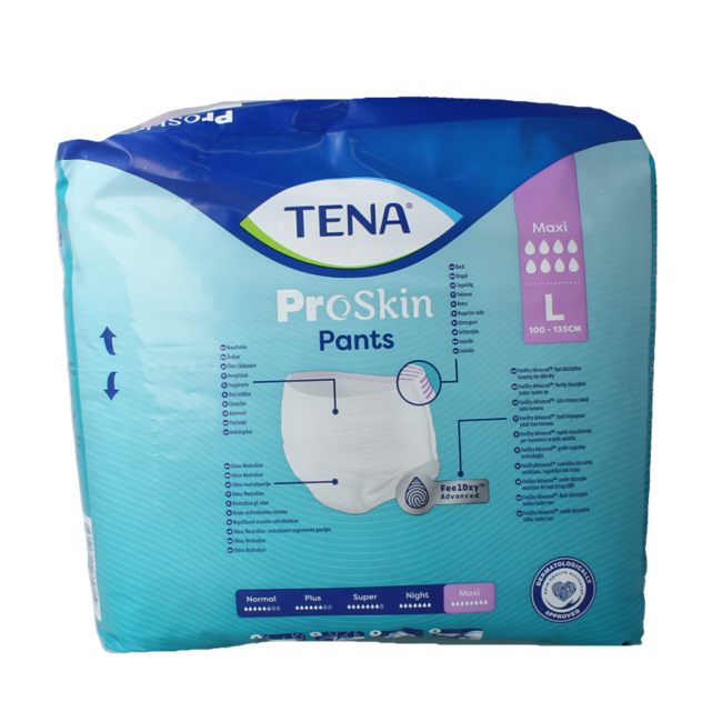 Tena Proskin pants maxi L 10 Pieces
