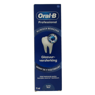 Oral B Oral B Toothpaste professional enamel strength clean mint 75 Millilitres