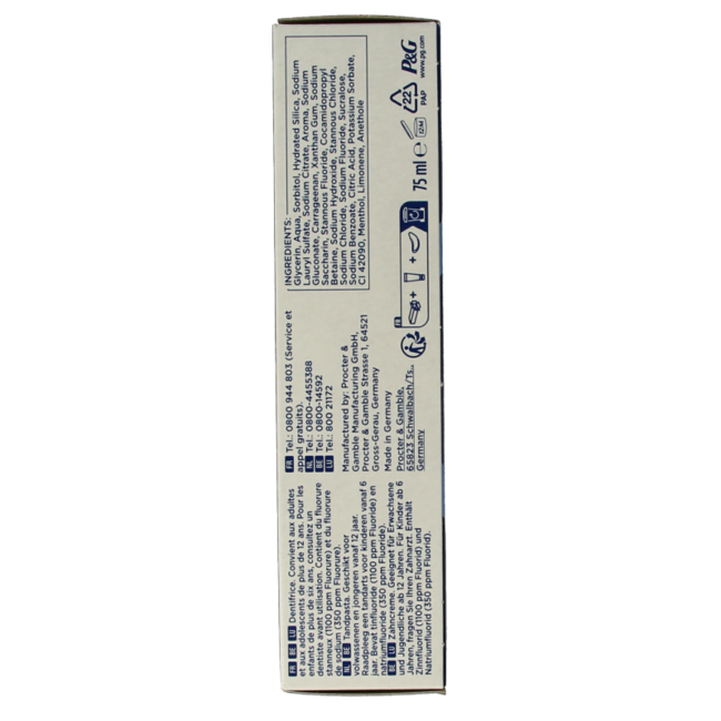 Oral B Toothpaste professional enamel strength clean mint 75 Millilitres