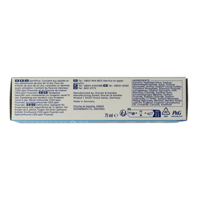 Oral B Toothpaste Pro-Expert Professional Protection 75 Millilitres
