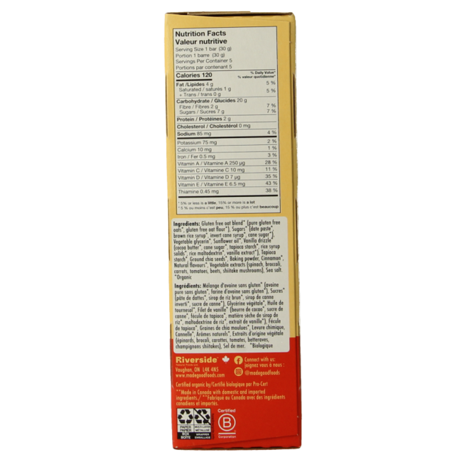 Made Good Morning Bar Cinnamon Bun Organic 5 Pack