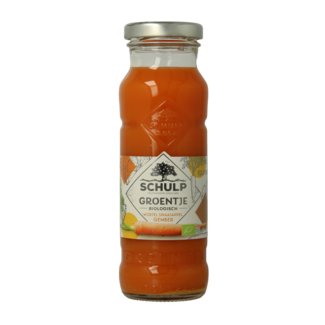 Schulp Groentje succo di carota, arancia e zenzero bio 200 Millilitri