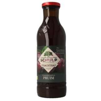 Schulp Zumo de ciruela puro ecológico Krachtsap 750 ml