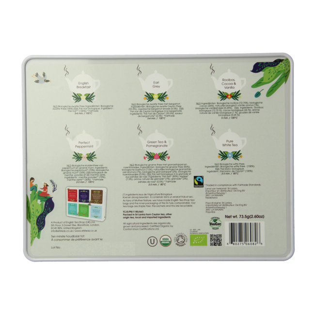 English Tea Shop Luxury collection gift tin organic 36 bags