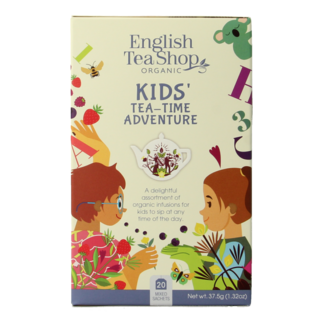 English Tea Shop Kids Tea Time Adventure Bio 20 bolsitas