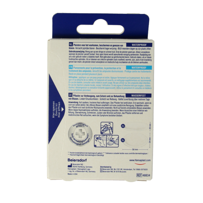 Blaarpleisters SOS mix pack 5 Stuks