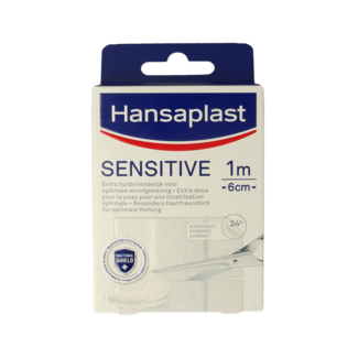 Hansaplast Sensitive 1m x 6cm 1 unidad