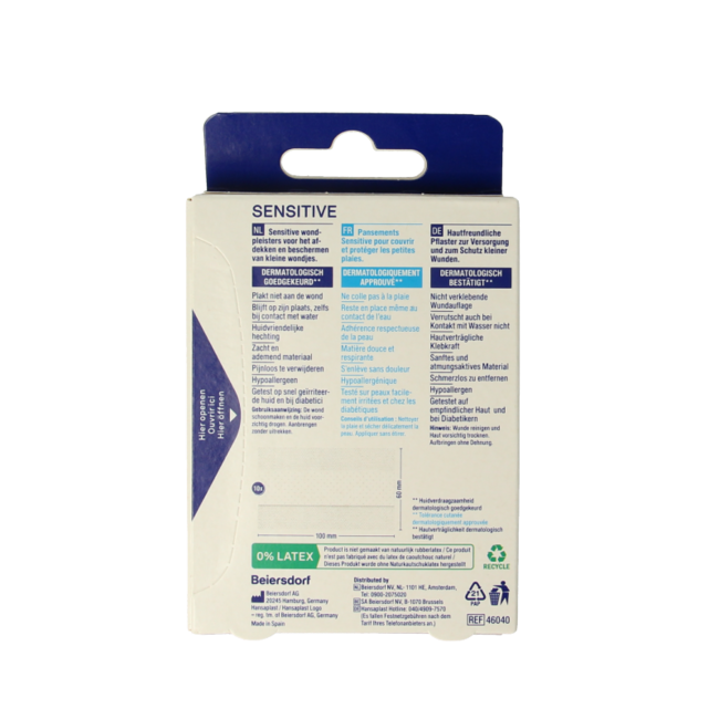 Sensitive 1 m x 6 cm 1 unidad