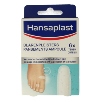 Hansaplast Plaster na pęcherze SOS mały, 6 sztuk