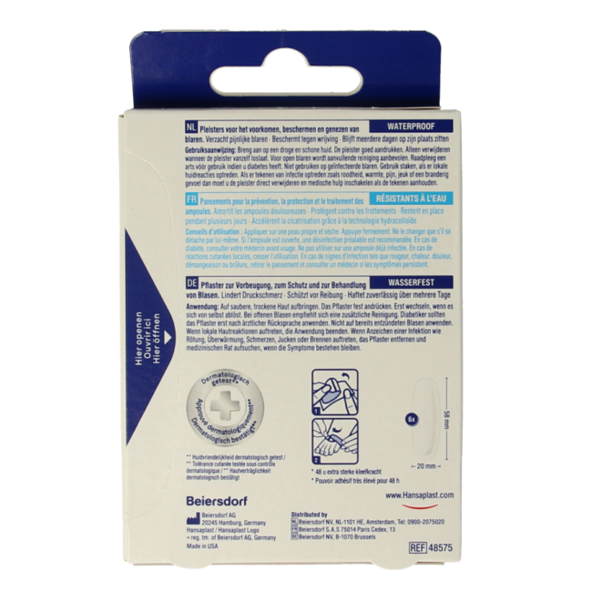 SOS blister plaster small 6 pieces