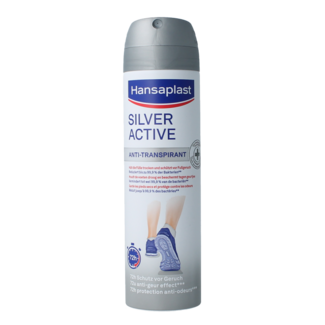 Hansaplast Desodorante para pies Hansaplast Silver Active 150 mililitros