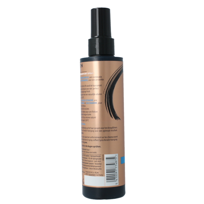 Syoss Keratine Volume spray protector térmico 200 mililitros