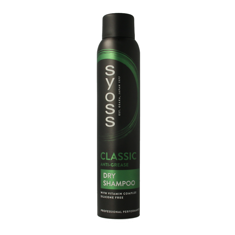 Syoss Champú seco anti grasa 200 mililitros