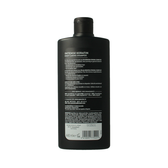 Syoss Shampoo Cheratina 440 Millilitri