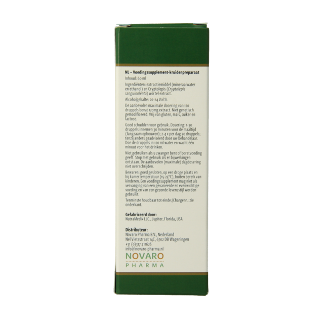Nutramedix Cryptolepis 60 Millilitres