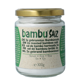 Amanprana Amanprana Bambu salt fine 300 Gram
