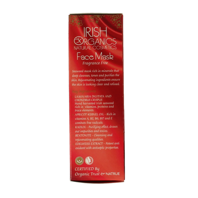 Irish Organics Gesichtsmaske Algen parfümfrei bio 75 Milliliter