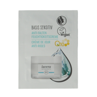 Lavera Lavera Sample basis sensitive Q10 day cream organic 100 pieces
