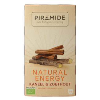 Piramide Piramide Natural energy bio 20 Zakjes