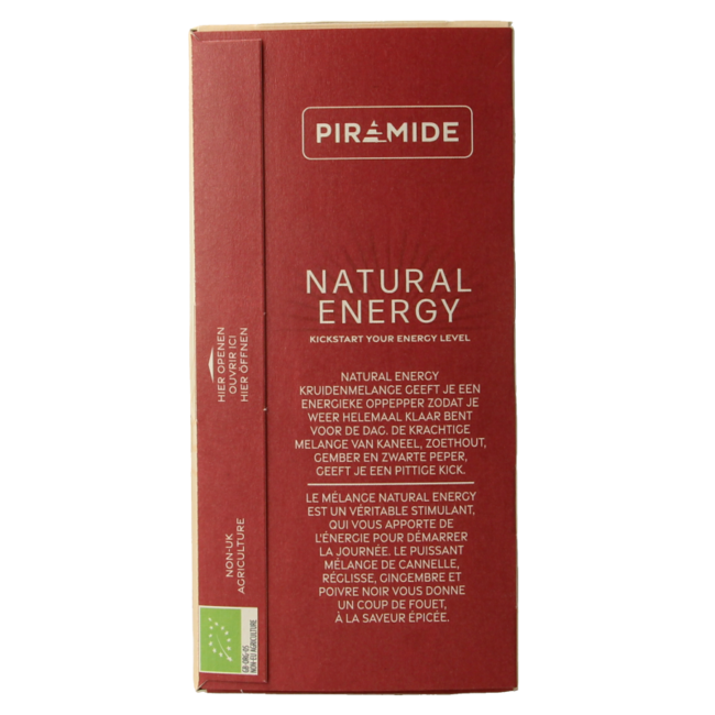 Piramide Natural energy bio 20 Bags