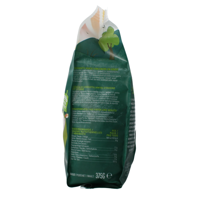 Krokante muesli naturel bio 375 Gram