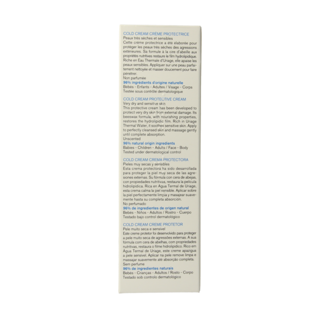 Uriage Cold cream 100 Millilitres