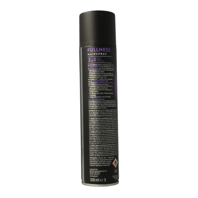 Syoss Hairspray Fullness 300 Millilitres