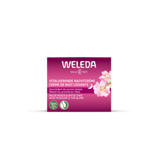 Weleda Crema de noche de rosas silvestres y té blanco 40 mililitros