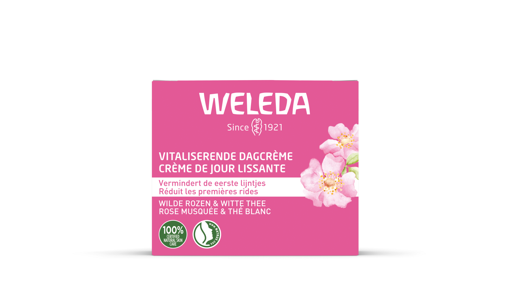 Weleda Crema de día de rosas silvestres y té blanco 40 mililitros