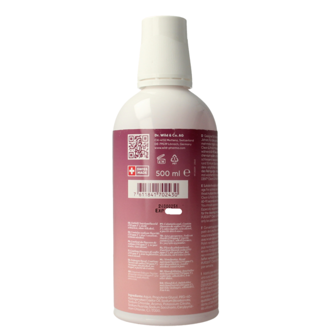 Wild Depurdent clean & polish mondwater 500 Milliliter