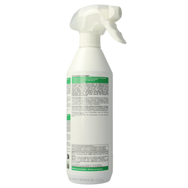 Detergente per Pannelli Solari HG 500 Millilitri