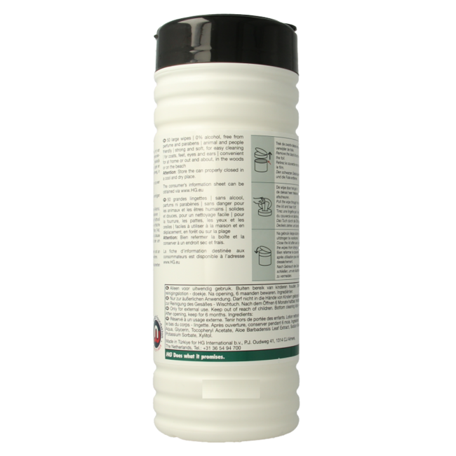 HG Pet wipes 50 Stuks