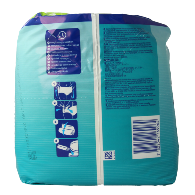 Tena Proskin pants super S 12 unidades