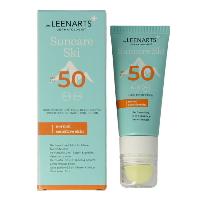 Drs Leenarts Skin Suncare und Lippenbalsam LSF50 20 Milliliter
