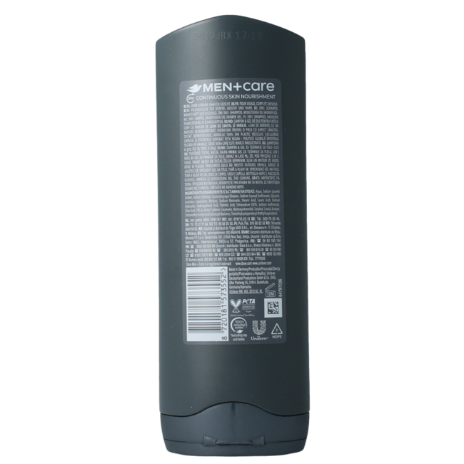 Bagnoschiuma Dove Uomo Sandalo e Vaniglia 250 Millilitri