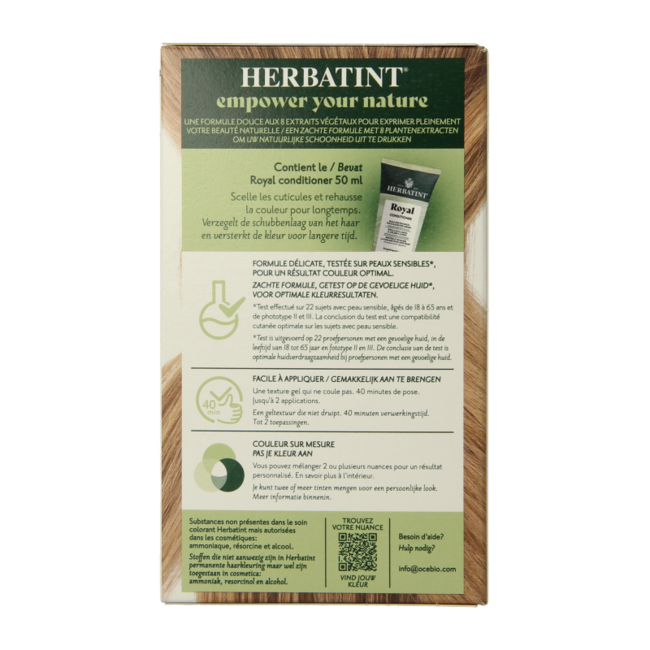 Herbatint 8D Hellgoldblond 170 Milliliter