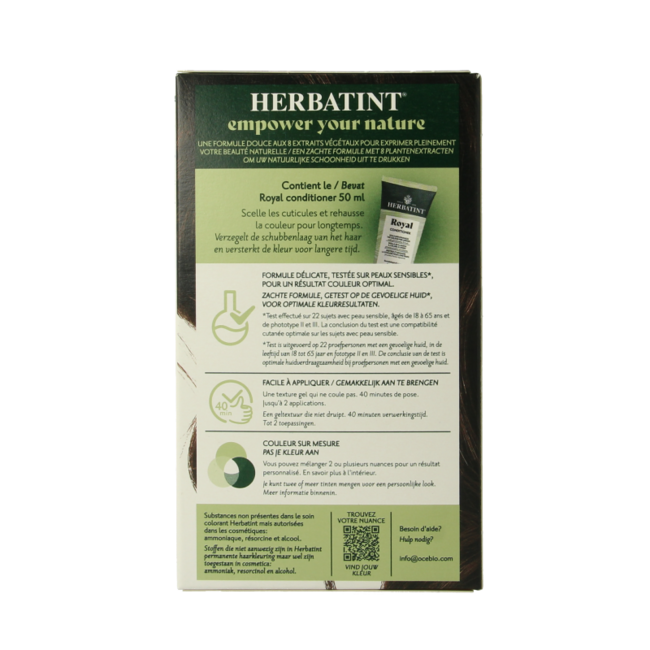 Herbatint 4D Golden chestnut 170 Millilitres