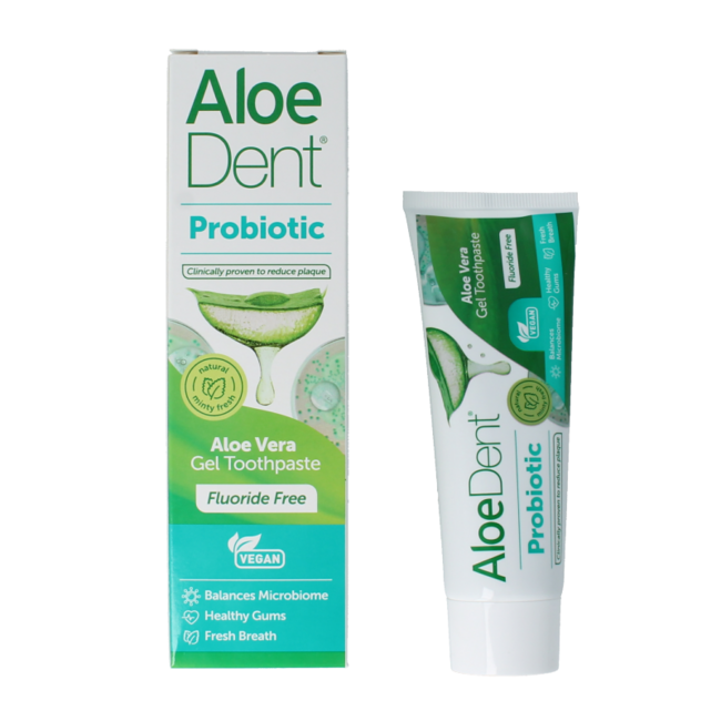 Aloe Dent Pasta de dientes probiótica 75 mililitros