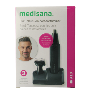 Medisana Medisana 3-in-1 Nose and Ear Hair Trimmer HR A10 1 Piece