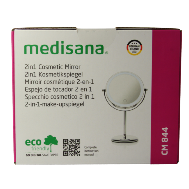 Medisana Cosmeticaspiegel 2 in 1 CM844 1 Stuks
